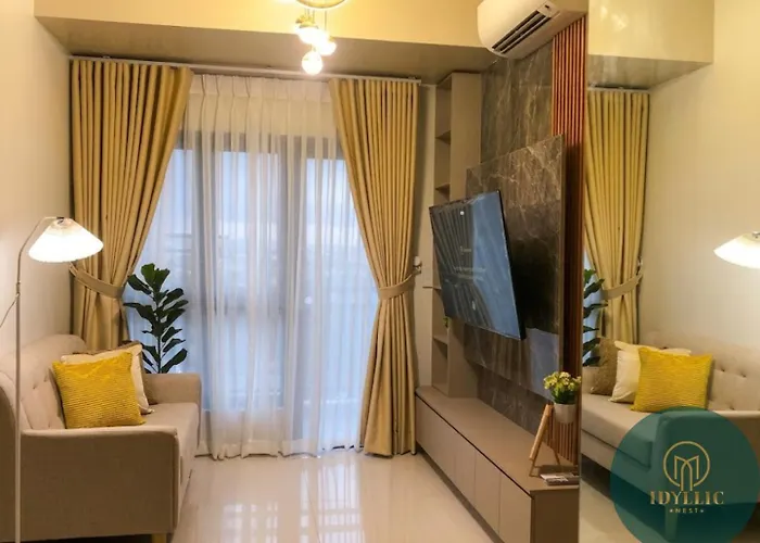 Apartamento 1br Elegant Spacious Unit In Arcovia Pasig 18th Ave De Triomphe *